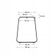 Biurko Gamingowe Komputerowe Huzaro Hero 1.5 White Dla Gracza 120Cm 7