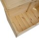 Skrzynia ogrodowa Stilista Drewniana skrzynia ogrodowa kufer 75x33x34 cm 88L 3