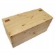 Drewniana skrzynia ogrodowa kufer 75x33x35,5 cm 88L 3