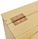Drewniana skrzynia ogrodowa kufer 75x33x35,5 cm 88L 7