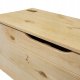 Drewniana skrzynia ogrodowa kufer 75x33x35,5 cm 88L 9