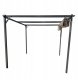 Metalowa pergola do ogrodu 3x4x2,3m beżowa, altana, pergola ogrodowa 4
