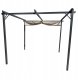 Metalowa pergola do ogrodu 3x4x2,3m beżowa, altana, pergola ogrodowa 5