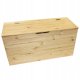 Drewniana Skrzynia 100x40x42 cm 168L Kufer Ogrodowy 3