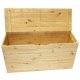 Drewniana Skrzynia 100x40x42 cm 168L Kufer Ogrodowy 5