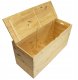 Drewniana Skrzynia 100x40x42 cm 168L Kufer Ogrodowy 7