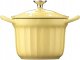 BUYDEEM Emaliowane naczynie żeliwne 1,8L, model CP541, kolor Mellow Yellow 1