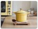 BUYDEEM Emaliowane naczynie żeliwne 1,8L, model CP541, kolor Mellow Yellow 6