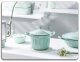 BUYDEEM Emaliowane naczynie żeliwne 1,8L, model CP541, kolor Cozy Greenish 2