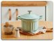 BUYDEEM Emaliowane naczynie żeliwne 1,8L, model CP541, kolor Cozy Greenish 6