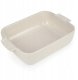 APPOLIA Naczynie prostokątne 40 cm Ecru 1