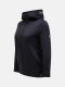 Bluza polarowa damska Peak Performance Rider Tech Zip Hood - black 3