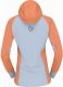 Bluza damska do biegania Norrona Senja Warm1 Hood - flamingo 1