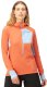 Bluza damska do biegania Norrona Senja Warm1 Hood - flamingo 2