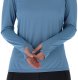 Bluza do biegania damska Inov-8 Performance Long Sleeve - blue grey/slate 2