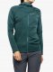 Bluza z kapturem damska Brubeck Thermo Wool by Pustelnik - green 1