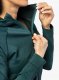 Bluza z kapturem damska Brubeck Thermo Wool by Pustelnik - green 8