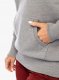 Damska bluza z kapturem Ocun Hoodie - grey paloma/silverscone 8