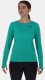 Bluza damska Inov-8 Performance Long Sleeve - aqua/dark aqua 1