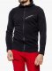 Bluza z kapturem męska Brubeck Thermo Wool by Pustelnik - black 1