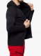 Bluza z kapturem męska Brubeck Thermo Wool by Pustelnik - black 3