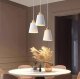 Lampa sufitowa metalowa klosz lite drewno wisząca AT25-3SZ-White 1