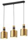 Lampa sufitowa loftowa metalowa wisząca AT37-3SZ-Gold 1