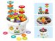 Hola Zestaw sorter zabawka sensoryczna montessori ogródek piramida kwiatki 6