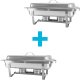Podgrzewacz gastronomiczny GN 1/1, 9 l, 605x370x240 mm - 2 szt. | TECHNICA, Silver Line 1