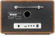 Audizio Lucca stereofoniczne radio DAB z CD, radiem internetowym, BT, MP3 - brązowe one size 1