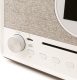 Audizio Lucca stereofoniczne radio DAB z CD, radiem internetowym, BT, MP3 - brązowe one size 2