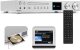 Radio internetowe DAB CD ze wzmacniaczem Bolzano Audizio srebrne one size 1