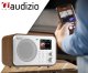 Radioodtwarzacz Audizio Radio Milan DAB+ z baterią w kolorze srebrnym one size 2