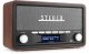 Radioodtwarzacz Audizio Przenośne radio Foggia stereo z budzikiem DAB+ FM- 50W - Szary one size 1