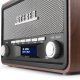 Radioodtwarzacz Audizio Przenośne radio Foggia stereo z budzikiem DAB+ FM- 50W - Szary one size 6