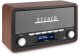 Radioodtwarzacz Audizio Przenośne radio Foggia stereo z budzikiem DAB+ FM- 50W - Szary one size 9