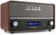 Przenośne radio stereo z budzikiem Audizio Corno DAB+ FM BT szary one size 1