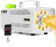 Wytwornica dymu F509LW z efektem LED RGB biała Fuzzix+ płyn gratis one size 2
