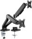 Statyw ramię do monitora 17- 32 podwójny na dwa ekrany Audizio MAD20G czarny one size 5