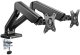 Statyw ramię do monitora 17- 32 podwójny na dwa ekrany Audizio MAD20G czarny one size 7