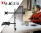 Podwójne ramię do monitora 13"-32" z podstawką na laptop CMA20L Audizio one size 1