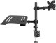 Pojedyncze ramię do monitora 13"-32" z podstawką na laptop CMA10L Audizio one size 4