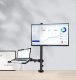 Pojedyncze ramię do monitora 13"-32" z podstawką na laptop CMA10L Audizio one size 7