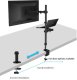 Pojedyncze ramię do monitora 13"-32" z podstawką na laptop CMA10L Audizio one size 9
