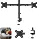 Podwójne ramię do monitora na sprężynie gazowej 17"-32" CMA20G Audizio one size 1
