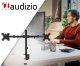 Podwójne ramię do monitora na sprężynie gazowej 17"-32" CMA20G Audizio one size 1