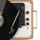 Gramofon w walizce RP119 Audizio złoty one size 13