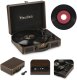 Gramofon w walizce RP114W Audizio brązowy one size 1