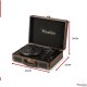 Gramofon w walizce RP114W Audizio brązowy one size 16