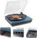 Gramofon Audizio Gramofon RP113D wejście/wyjście BT niebieski+ winyl one size 1